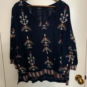 Madewell Bohemian Top